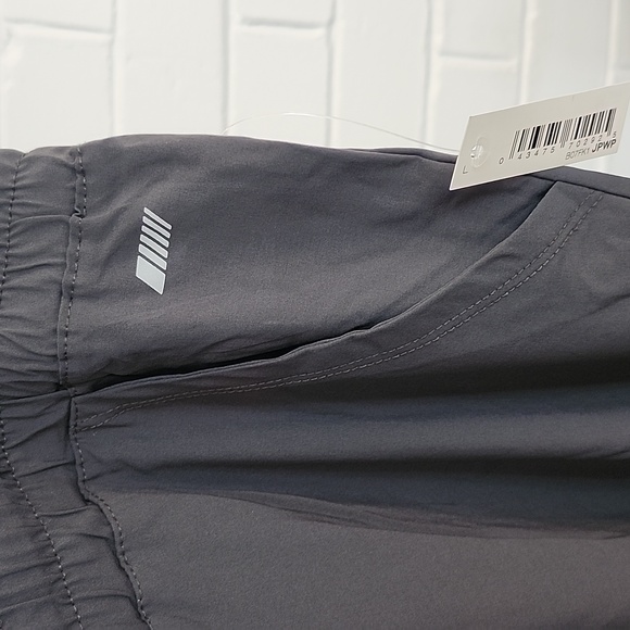 Womens Athletic Gray Pants, Large - Picture 4 of 7